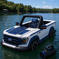 Classic White Motorized F-150 Truck Float