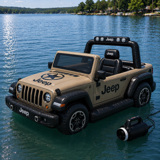 Classic white™ Motorized Truck Float