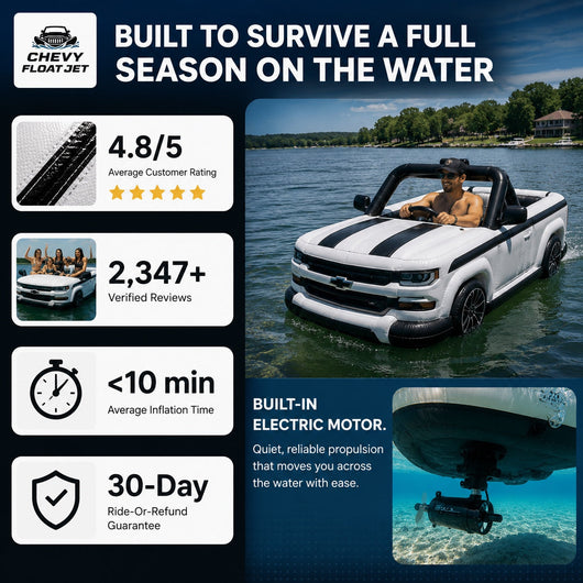 Truck float features and rating display