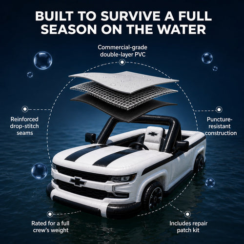 Classic white™ Motorized Truck Float